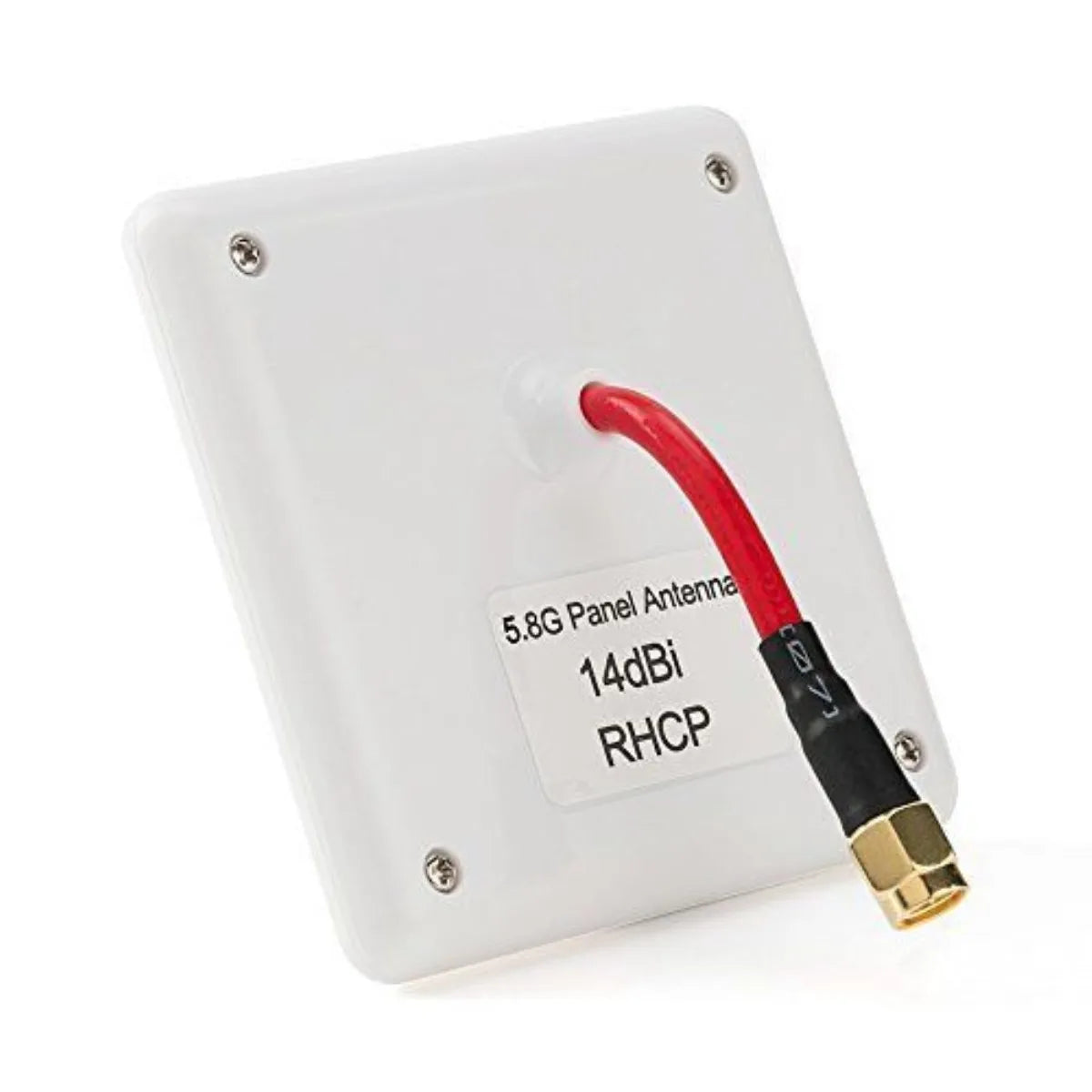 ZRC 5.8G 14dbi Circular Polarized High Gain Flat Panel Antenna SMA/RP-SMA LHCP/RHCP for FPV Transmitter VS Immersion Fatshark 13 Antenna Panel 5.8G 14dBi RH