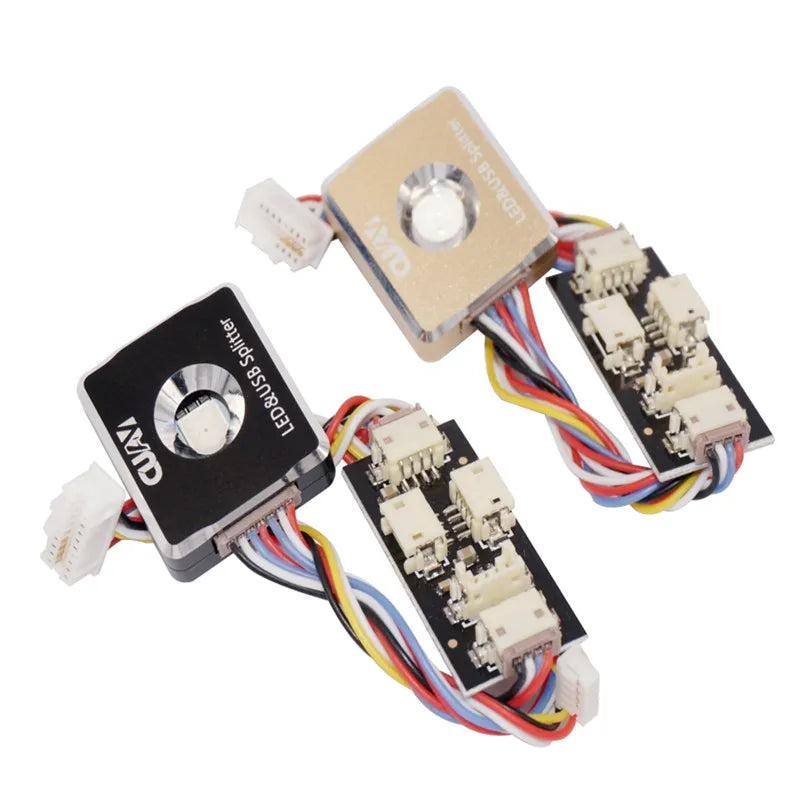 CUAV hot 12C expansion board and LED lamp module accessories for FPV UAV