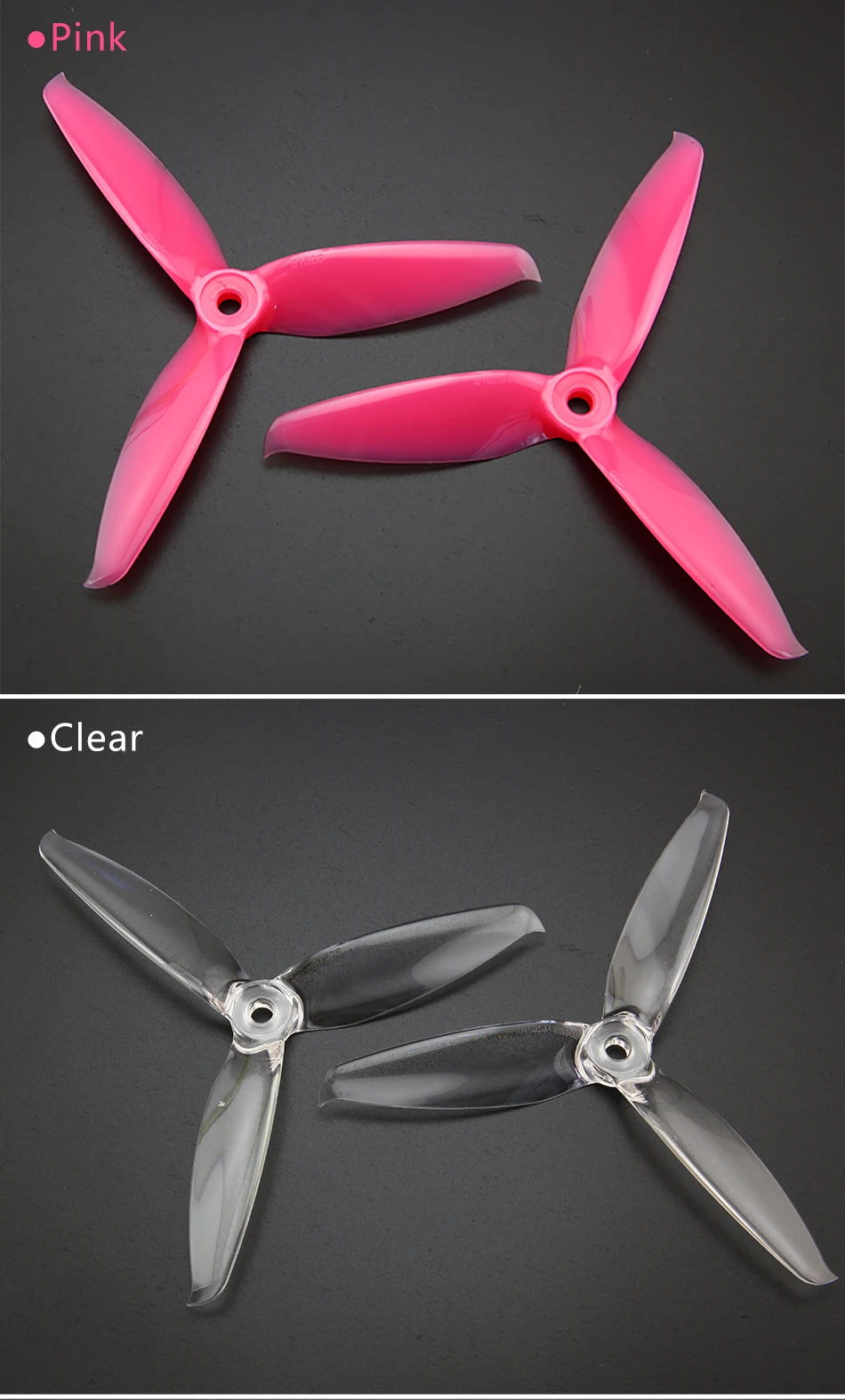 6 Pairs  5 inch GEMFAN 5152 3 Paddles Propeller. GEMFAN 5152 3 Paddles Propeller SPECIFICATIONS Use