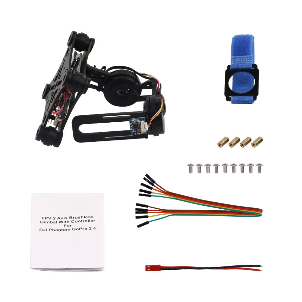 FPV 2 Axle Brushless Gimbal With Controller For Rc Drone Phantom GoPro 3 4 Dropship 9 aeProduct.getSubject()
