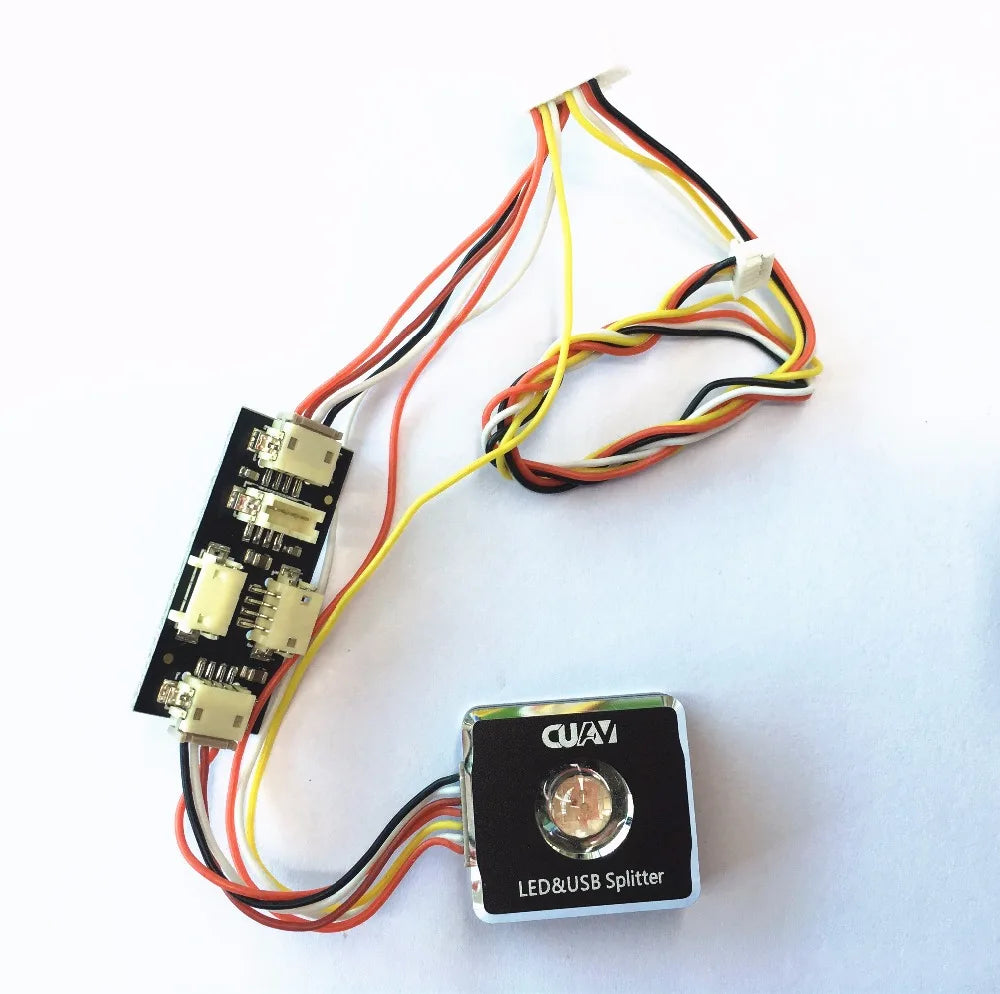 CUAV hot 12C expansion board and LED lamp module accessories for FPV UAV