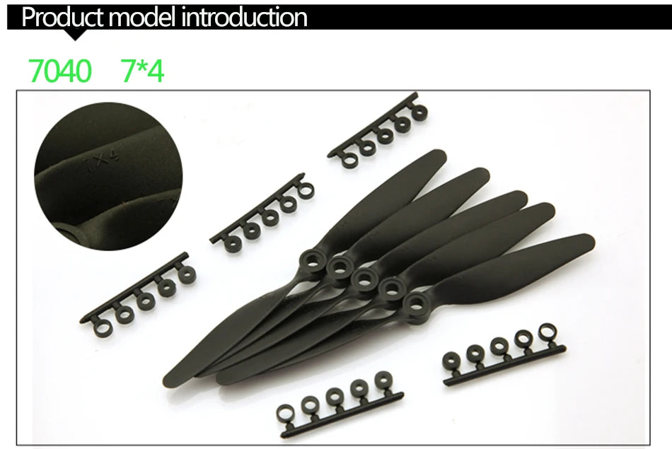 10PCS High-Efficiency Slow Speed Propeller - 6030 7040 70