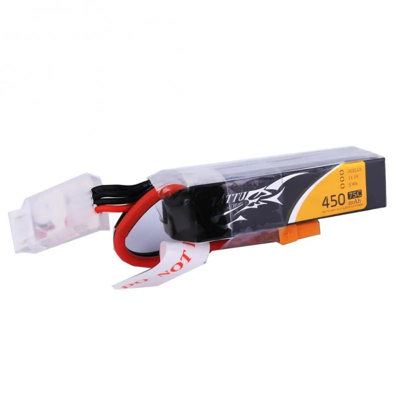 Ace Tattu Lipo Battery, 450mah 4s 75c Brand: Tattu Minimum Capacity: