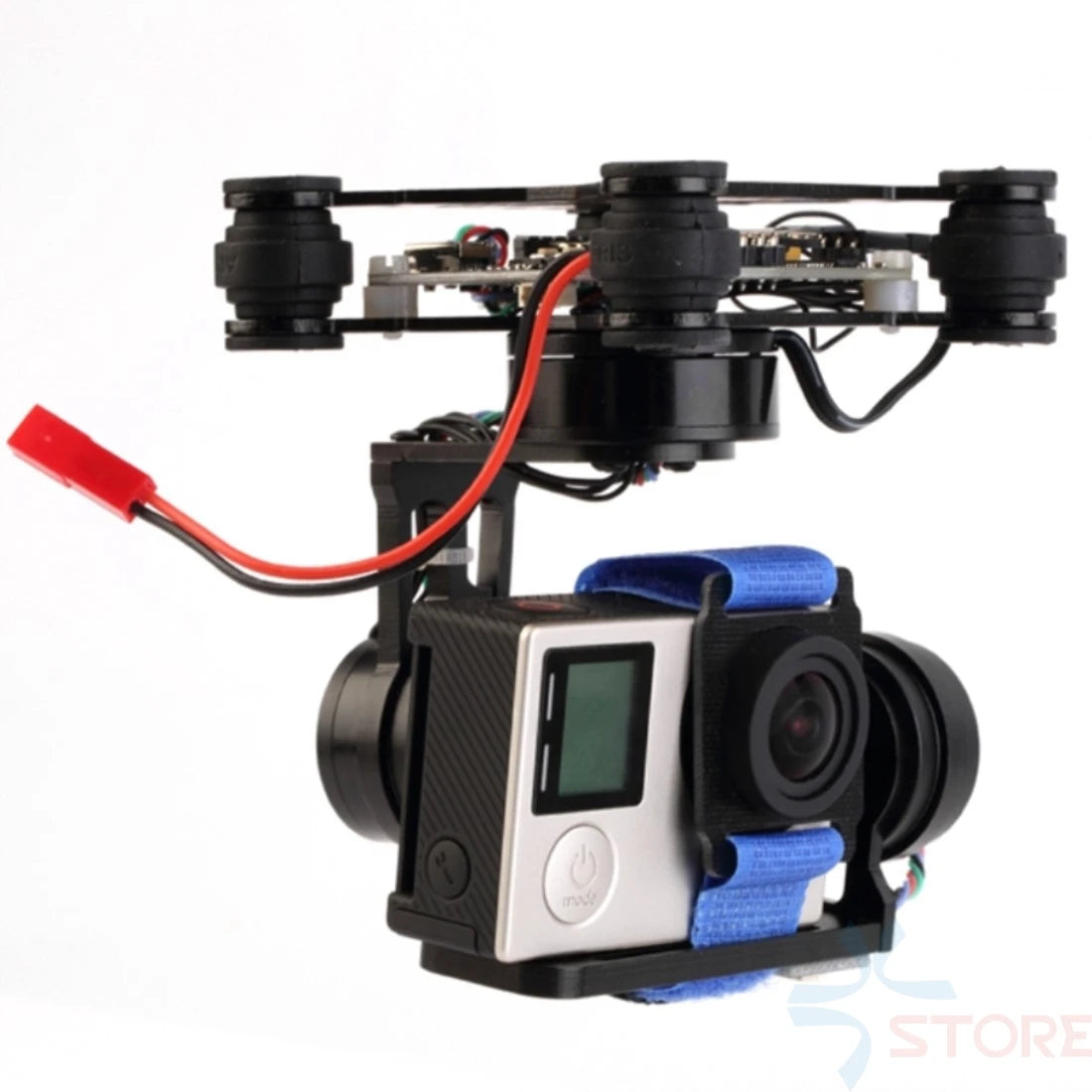 3 Axis assembled Brushless Gimbal Frame With Motors & Storm32 Controlller for Gopro 3 4 Xiaomi Xiaoyi SJ4000 SJCAM FPV RTF 8 the current is too large, the breakdown of the IC module,pls use batter