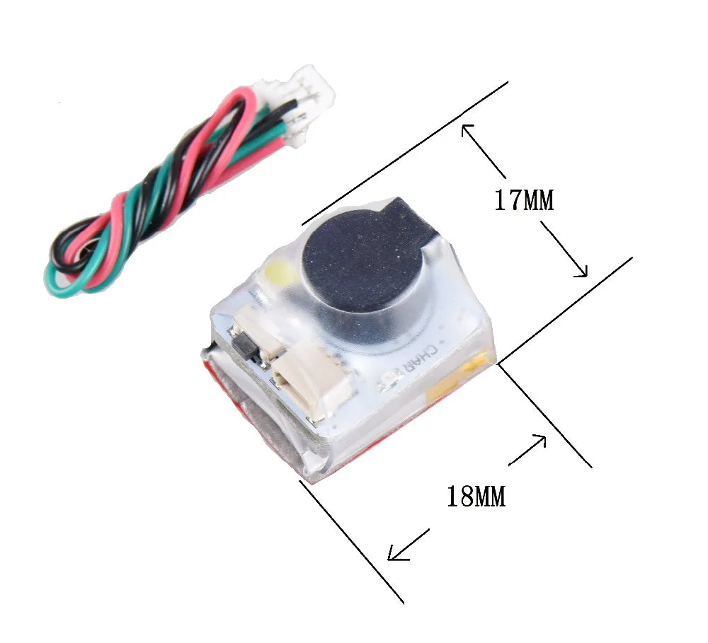 connect to the buzzer interface of the flight controller and it will work 