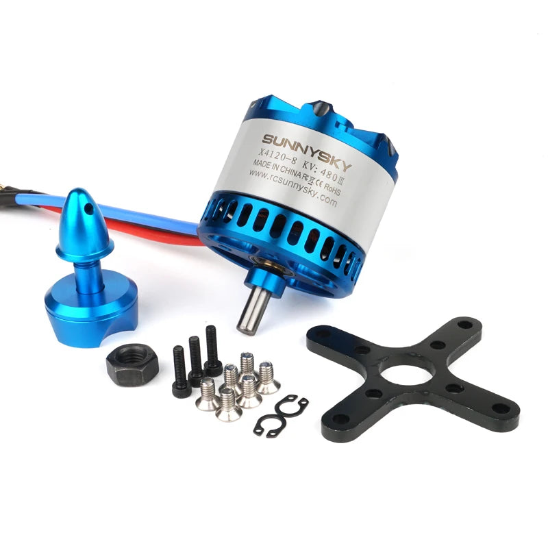 SunnySky X4120 480KV 550KV high effectiveness brushless motor for 3D Stunt Drone 12 X4120-8 MADE IN CHINARE (€ Rohs 4801 www