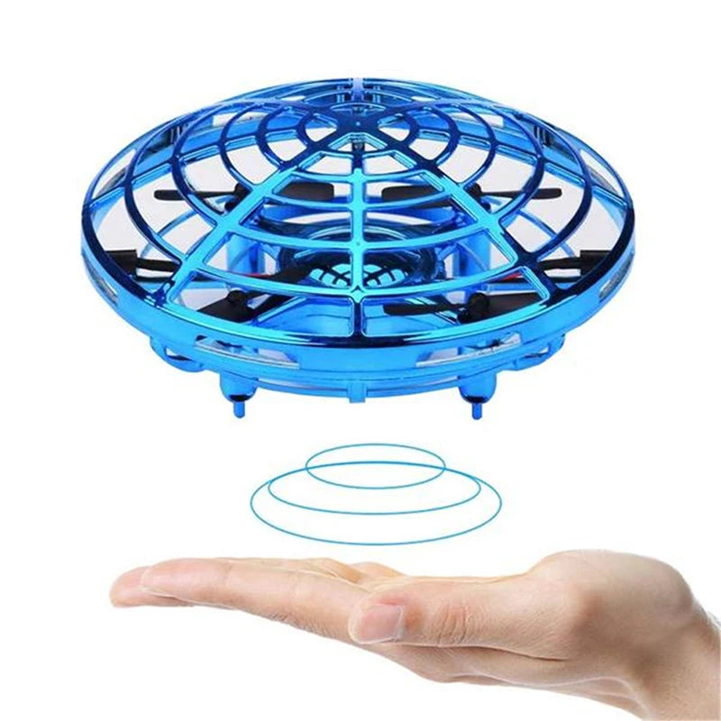 UFO Drone - Mini Helicopter Infraed Hand Sensing Aircraft Electronic Model Quadcopter flayaball Small drohne Toys For Children 16 UFO Drone, the actual color of the item may be slightly different from the color displayed