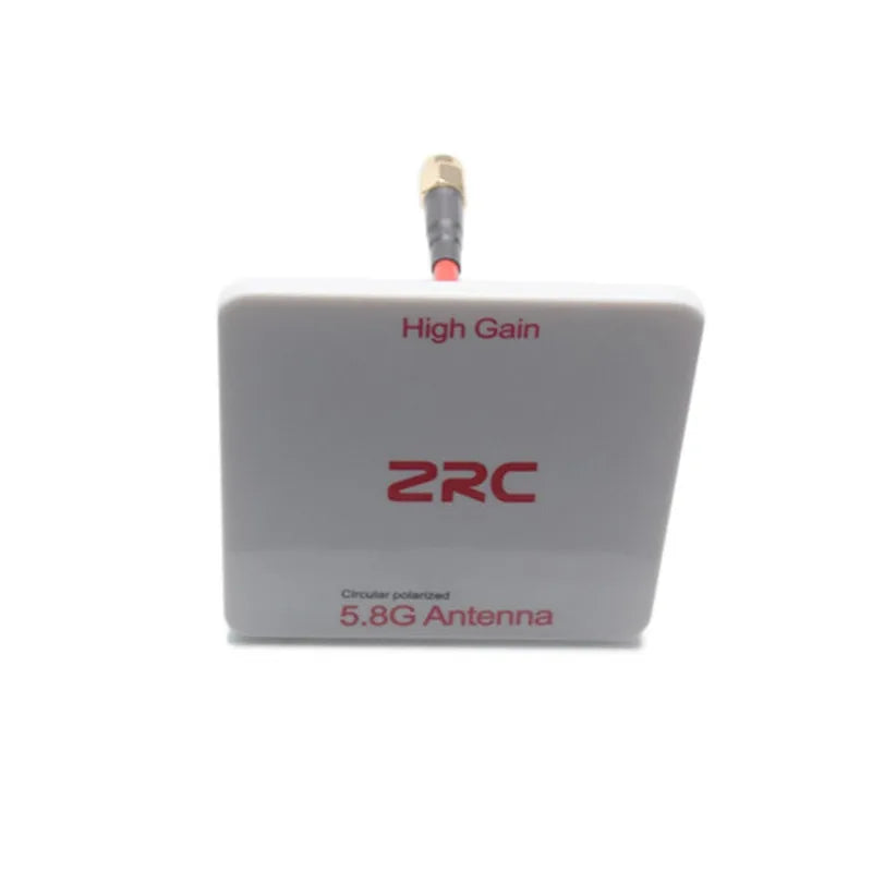 ZRC 5.8G 14dbi Circular Polarized High Gain Flat Panel Antenna SMA/RP-SMA LHCP/RHCP for FPV Transmitter VS Immersion Fatshark 10 High Gain ZRC 5.86 Antenna Cec