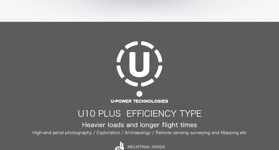 T-Motor,  U-POWER TECHNOLOGIES U1O PLUS EFFICIENCY