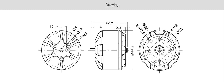 T-motor MN4014 KV330 KV400 Outrunner Brushless Motor High Performance Max Thrust 2.6KG for hexacopter/Multi-copter 19 T-motor MN4014 KV330 KV400 Outrunner Brushless Motor