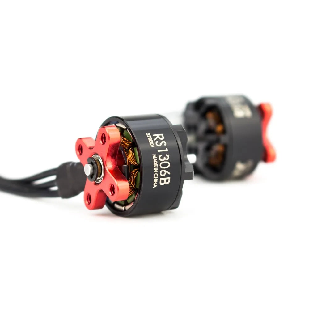 EMAX RS1306B Motor - RS1306 Version2 Brushless Motor 3-4S For RC Plane Fpv Drone Multi Rotor 8 EMAX RS1306B Motor, Redesigned from the ground up to have better performance and smoother flight