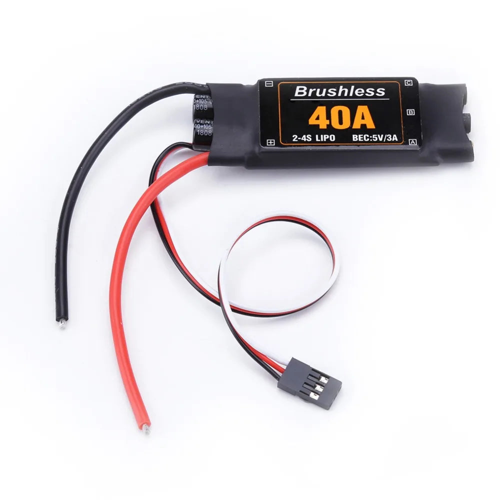 40A Brushless ESC Speed Controller, Kot1os' 4OA 2-45 LIPO BEC:SV/3A 