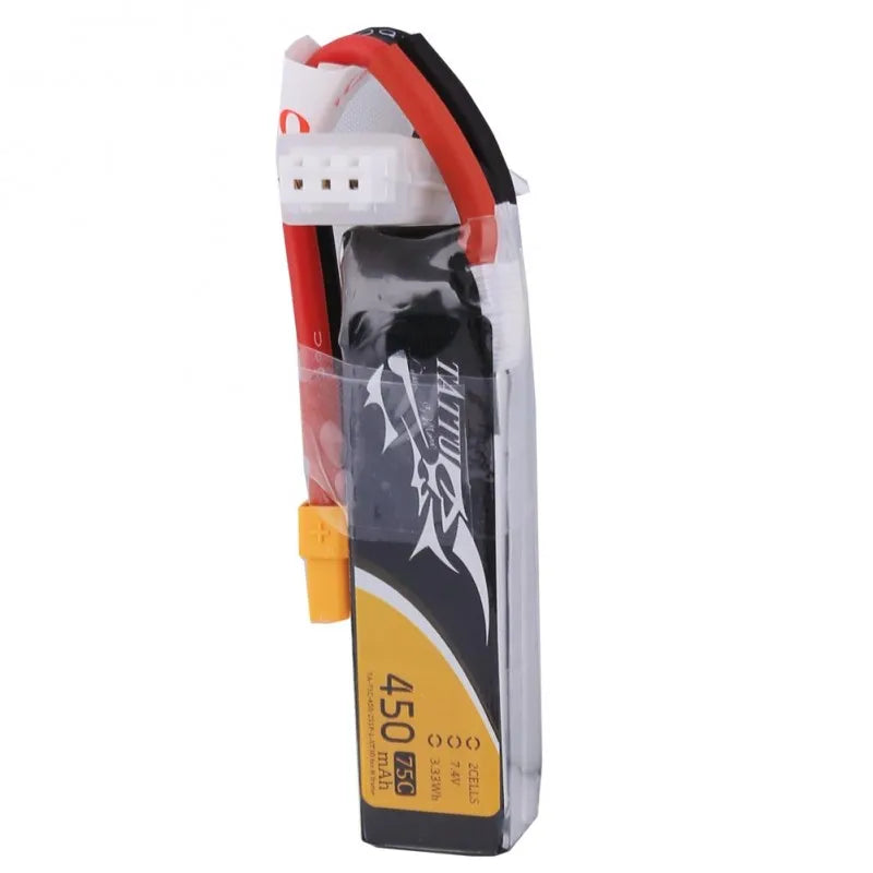 Ace Tattu Lipo Battery, FEIYING 450mah 2s 75c Brand: Tattu