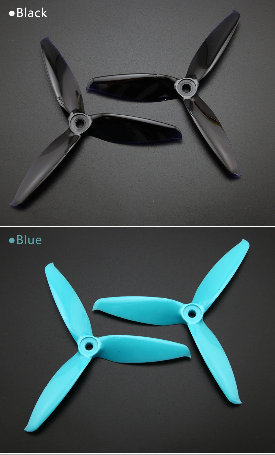 6 Pairs 5 inch GEMFAN 5152 3 Paddles Propeller, GEMFAN 5152 3 Paddles Propeller SPECIFICATIONS Use