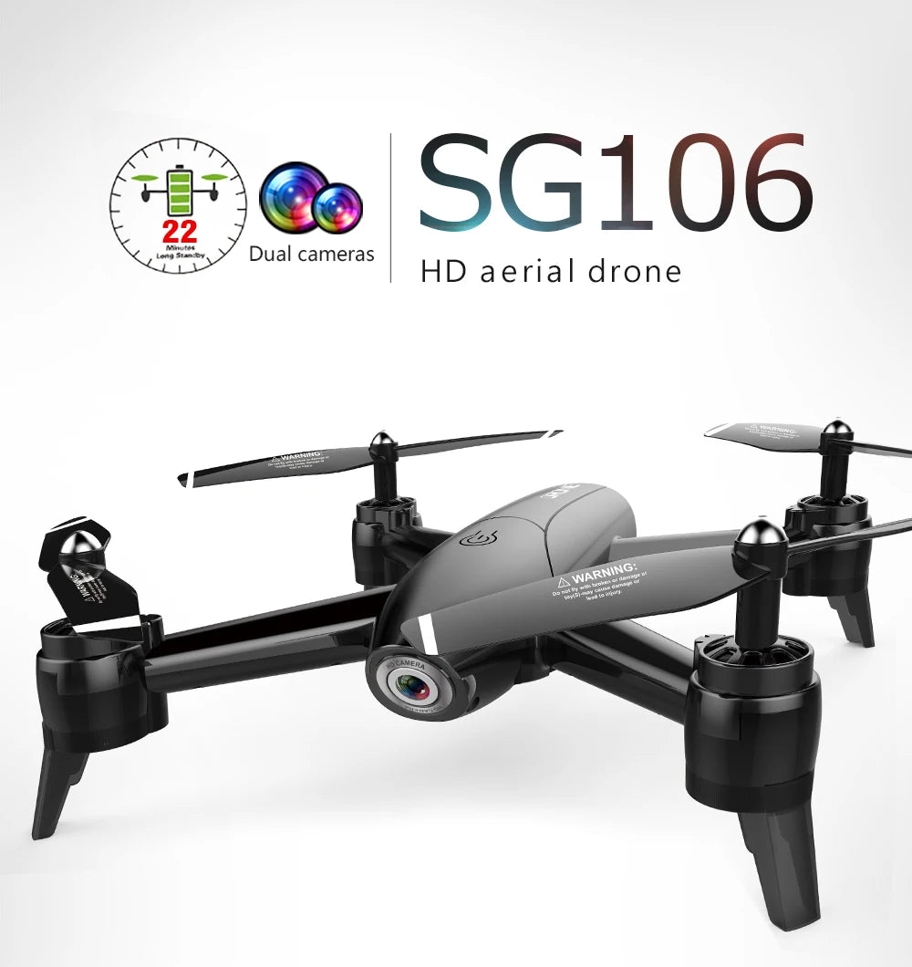 SG106 Drone - 4K 1080P HD Dual Camera Optical Flow Aerial Quadcopter FPV Dron Toys For Kids Boys Long Battery Life Gift 17 SG106 Drone, hd aerial drone 225 7673115t7n