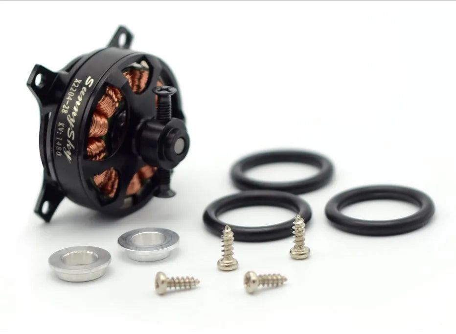 SUNNYSKY X2204 20G 2S 1800KV/1480kv 50W Brushless Motor, 340g Thrust HD8040 9047 prop 14 X2204 20G 2S 1800KV/1480kv 50W Brushless