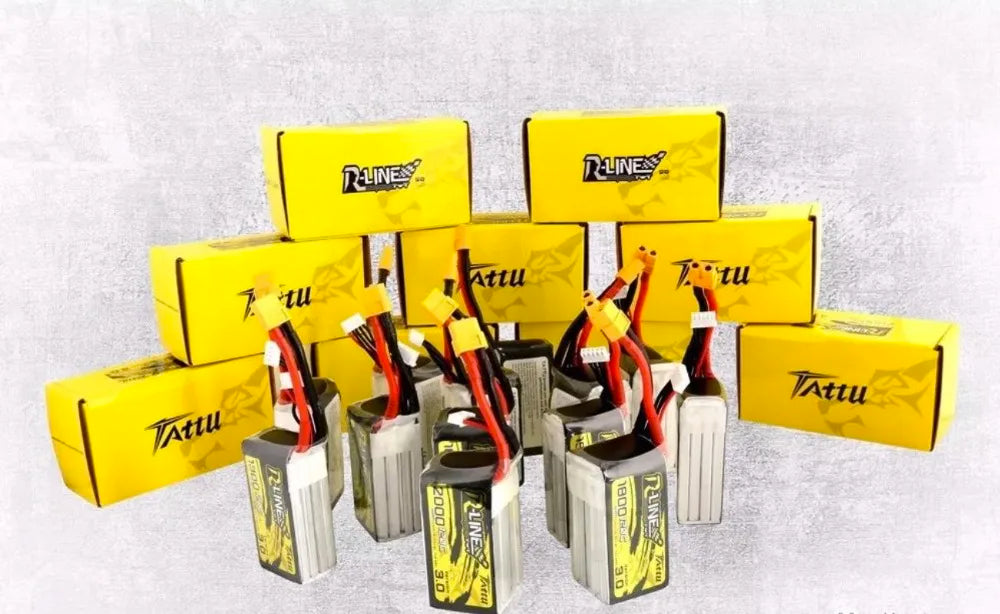 the all-new R-Line V3 batteries are the new standard for serious pilots