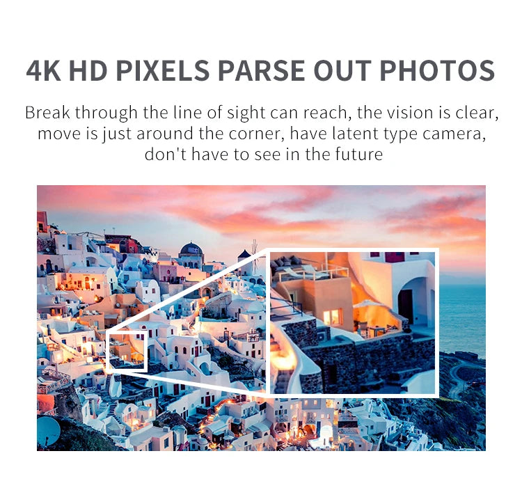 Visuo XS816 RC Drone, 4k hd pixels parse out photos break through the