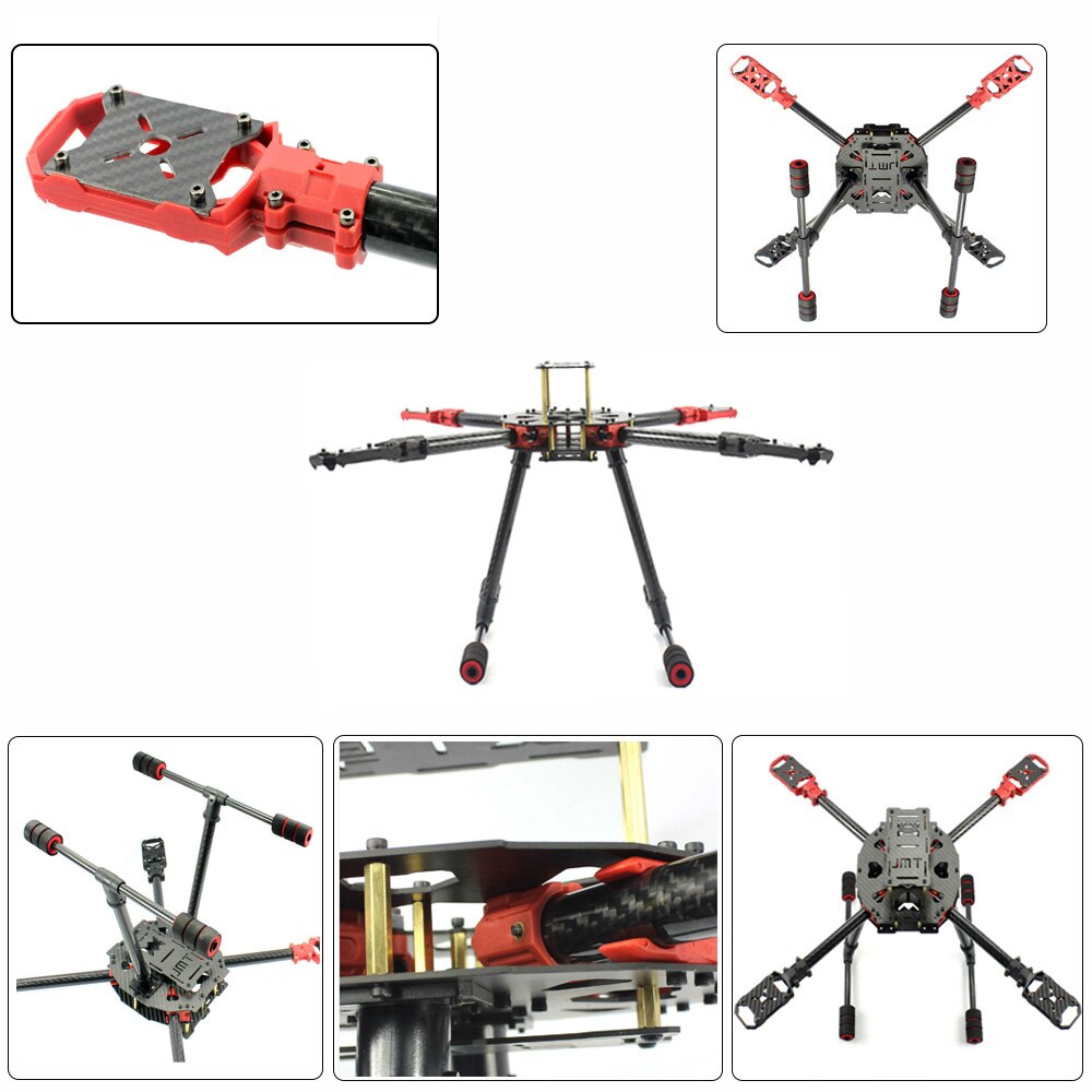 Full Kit FPV DIY 2.4GHz 4-Aixs RC Drone  - APM2.8 Flight Controller M7N GPS 630MM Carbon Fiber Frame Props with AT9S TX Quadcopter