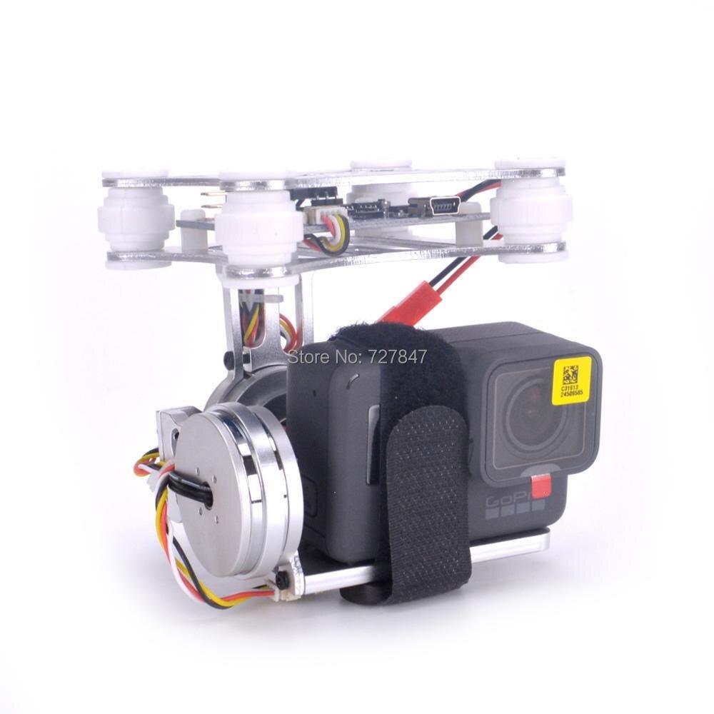 RTF FPV 3-AXIS / Lightweight 2-AXIS Brushless Gimbal Board for Gopro3 4 Gopro Hero 5 6 Gopro session SJ4000 RC drones - RCDrone