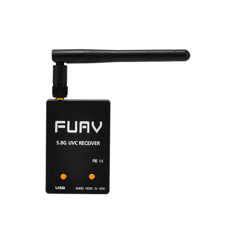 FUAV UVC Dual / Single Antenna Control OTG - 5.8G 150CH Full Channel FPV Receiver W/Audio for RC Drone Parts 17 FUAV UVC Dual / Single Antenna Control OTG, original 150 point full frequency band scan 1500 times to calculate the intensity of RSSI .