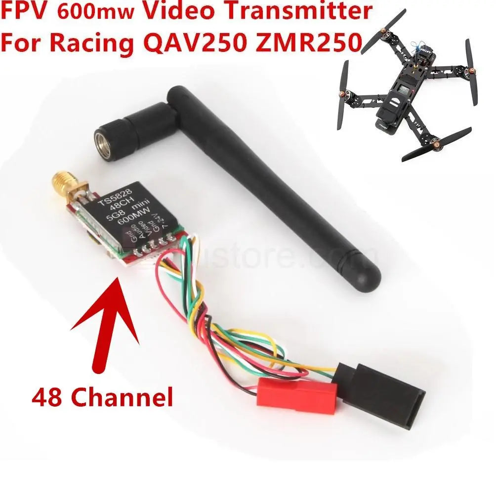 FPV 5.8 GHz omni-directional Antenna, FPV 600mw Video Transmitter For Racing QAV250 ZMR2SO