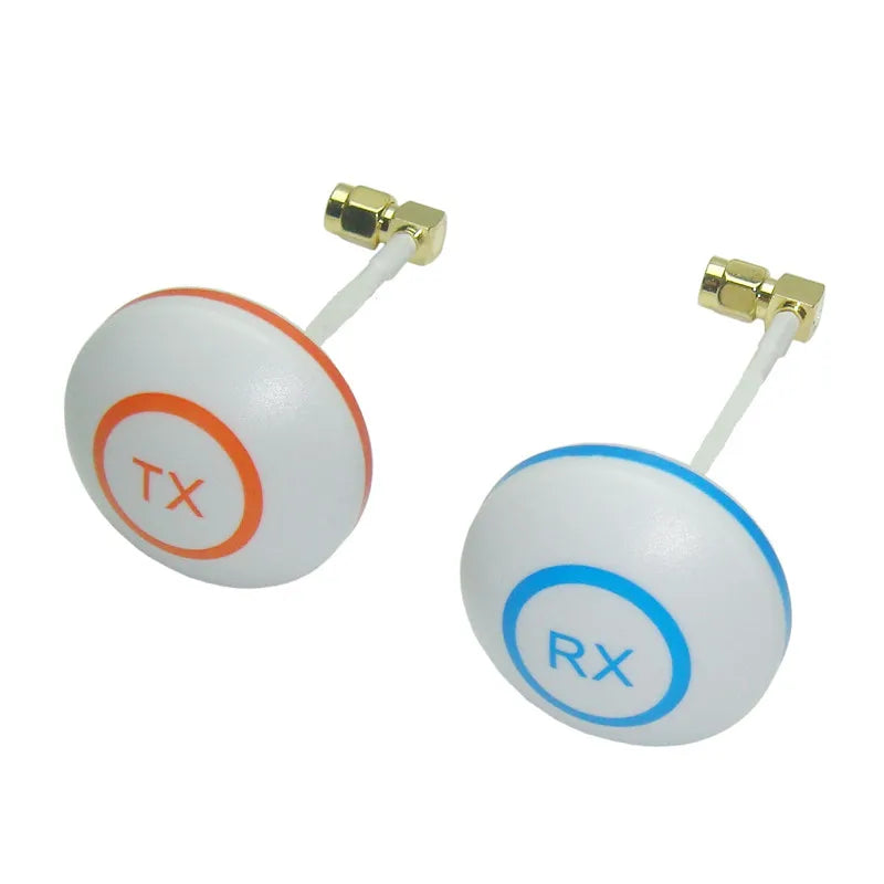 2PCS FPV 5.8Ghz Right Angle Mushroom RP-SMA Antenna Gains FPV Aerial Photo For RC Ground Station DJI Phantom QAV250 6 Specifications: Package size: 11.3 * 8.6 * 4cm / 4.4