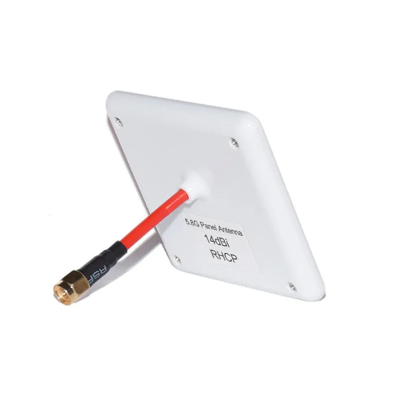 ZRC 5.8G 14dbi Circular Polarized High Gain Flat Panel Antenna SMA/RP-SMA LHCP/RHCP for FPV Transmitter VS Immersion Fatshark 12 ZRC 5.8G 14dbi Circular Polarized High Gain Flat Panel Anten