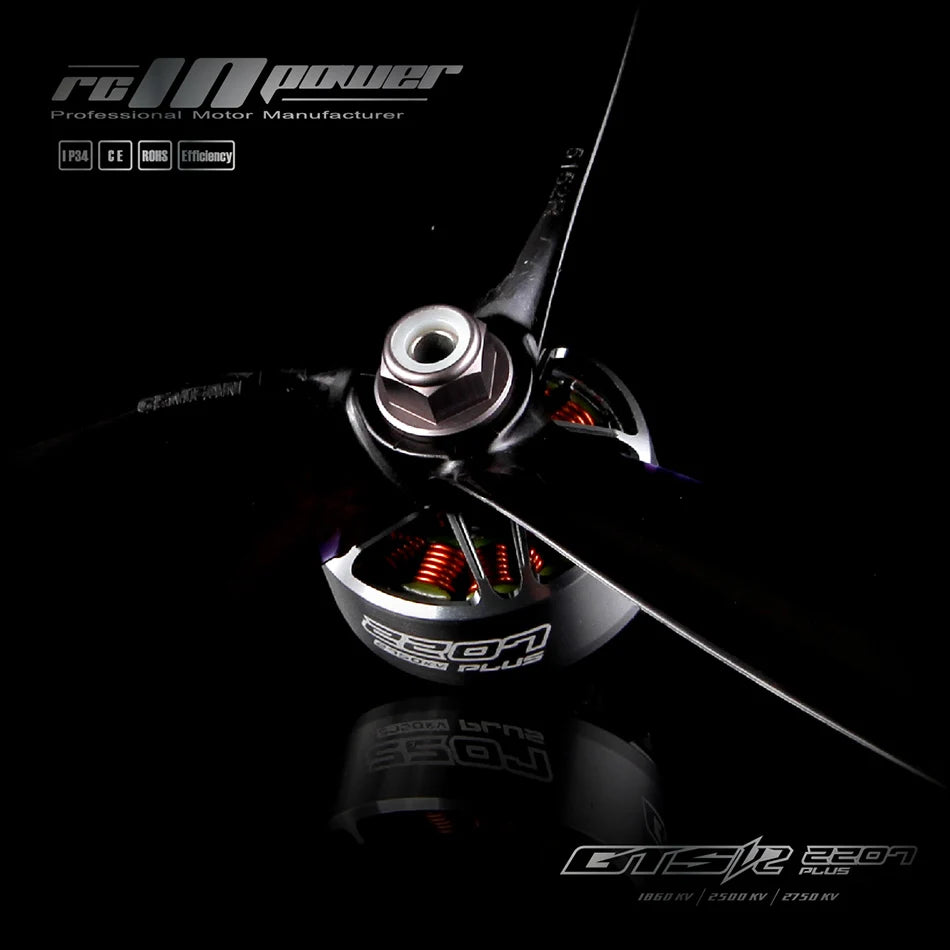 1Pcs/4Pcs Rcinpower GTS-V2 2207Plus 2207 2750KV 1960KV 4-6S Borstelloze Motor Voor Rc drone Fpv Quadcopter Onderdelen Diy Toebeh 9 r#OLLJumwet Protebeonai Motor Mang