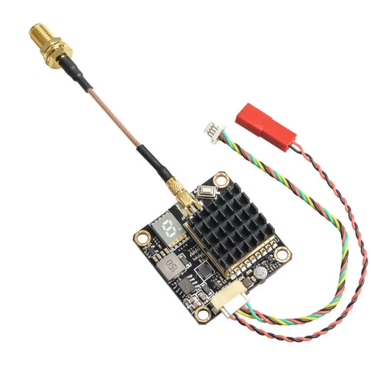 AKK FX2-Dominator VTX - Support Smart audio 250mW/500mW/1000mW/2000mW power switchable FPV Transmitters and OSD configuration with 5V output With MIC