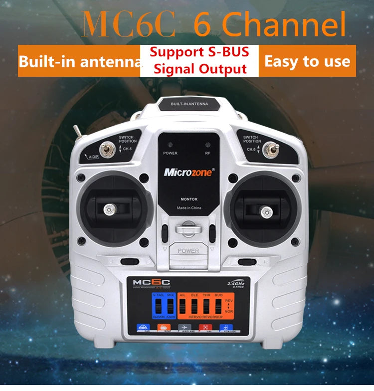 MC6C 6 Channel Support $-BUS Built-in antenna Easy to use Signal