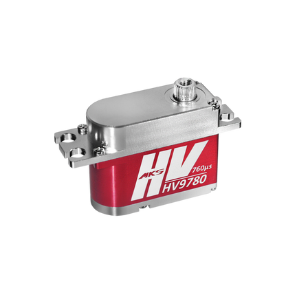 MKS HV9780 Rudder Servo Motor for RC Helicopter Tail, 6.0-8.4V, 760us/560Hz, Coreless