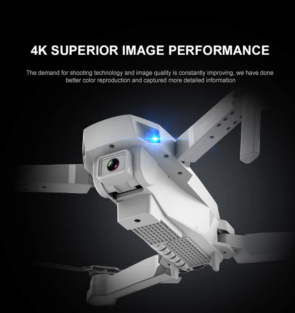 E59 Drone, 4k superior image performance the demand for shooting technology and image quality is