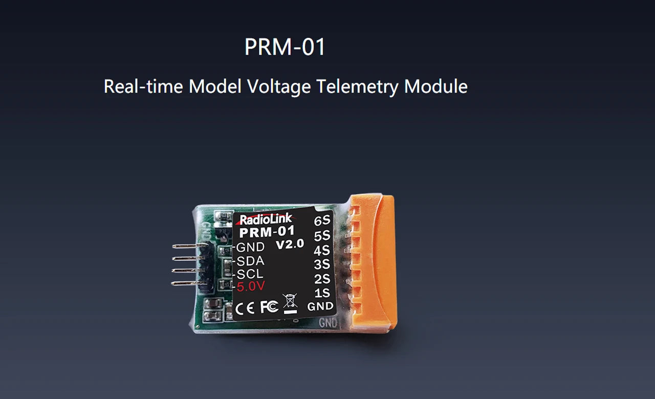 Real-time Model Voltage Telemetry Module RadioLink 6S PRM-01 5S G
