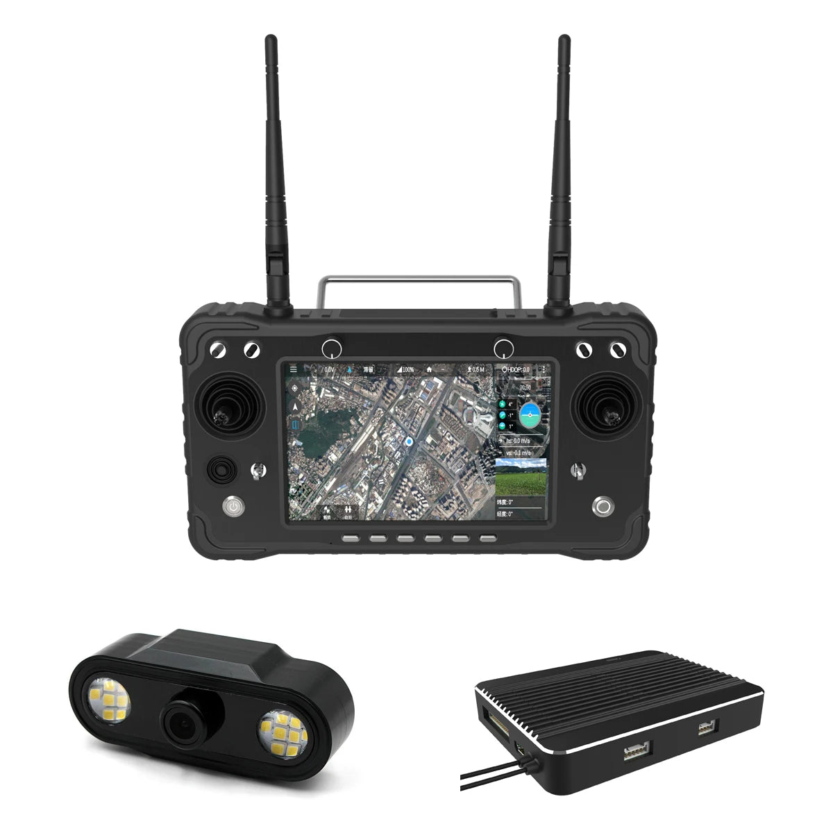 CUAV Black H16 Video Transmission System Remote Controller For RC Drone Parts pi