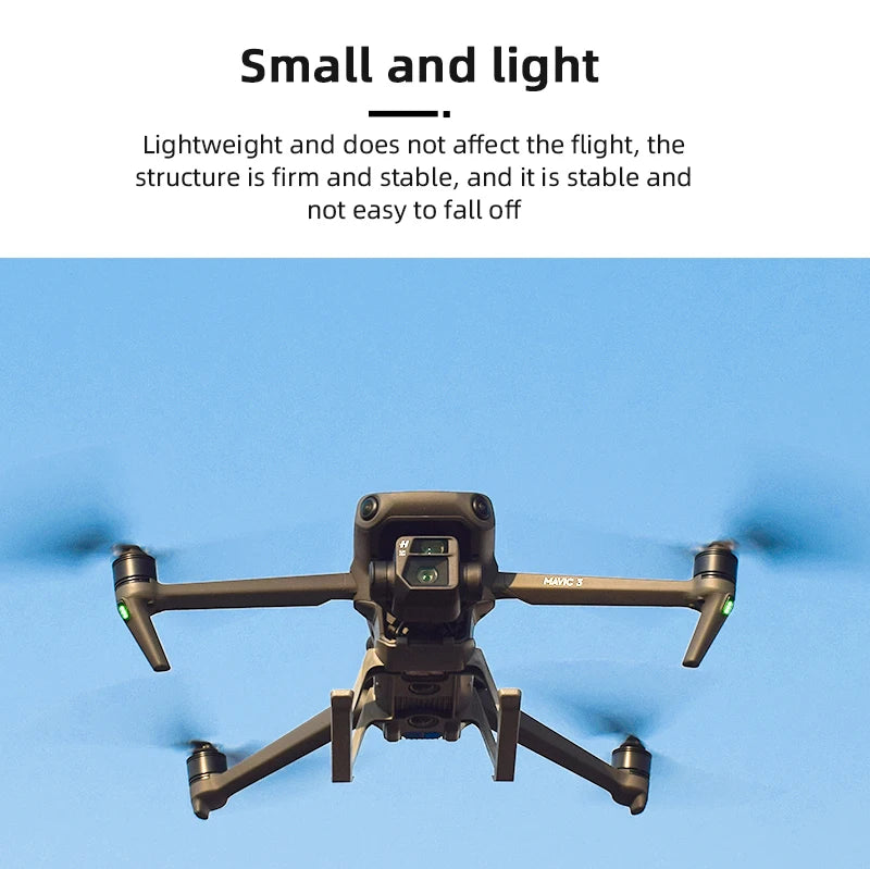 Landing Gear for DJI Mavic 3 - Quick Release Foot Leg Extender Long Leg Protector Stand for DJI Mavic 3/3 Cine Drone Accessories 10 Landing Gear for DJI Mavic 3, small and light Does not affect the flight, the structure is firm and stable, and it is