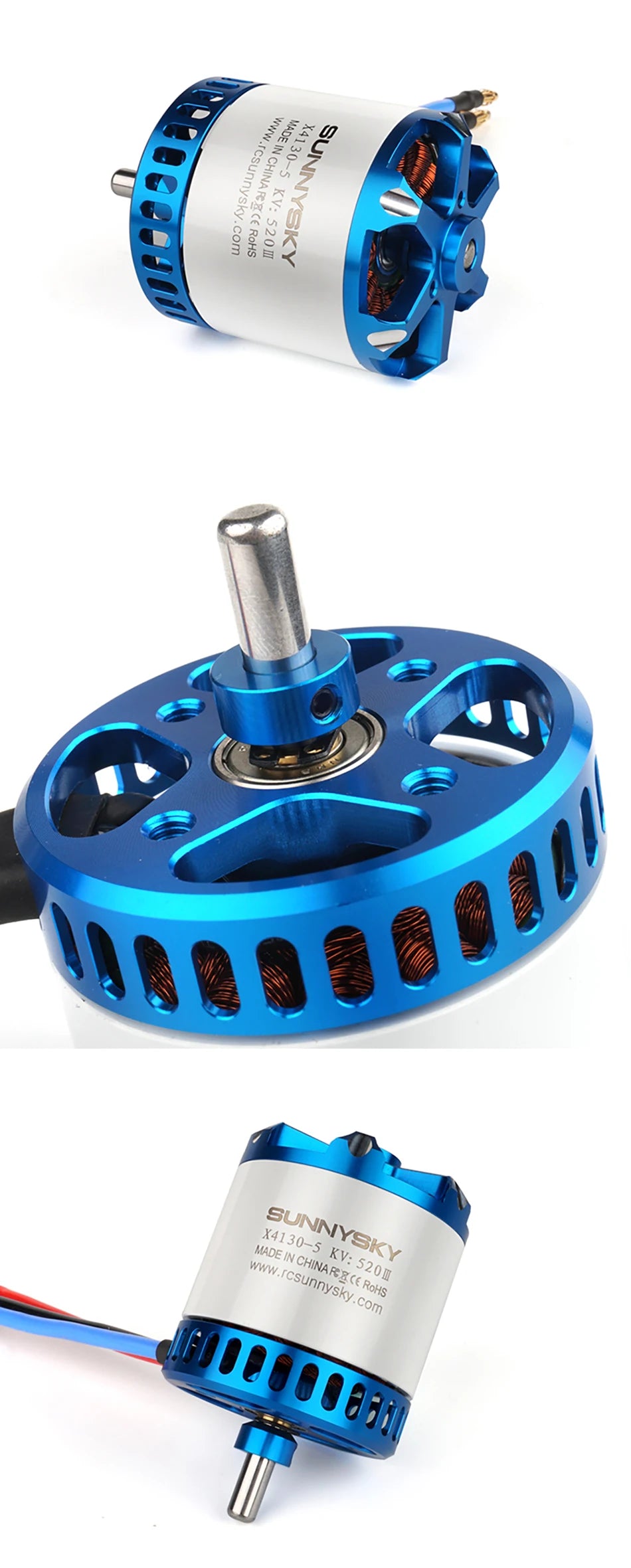 SUNNYSKY X4120-III X4125-III X4130-III 310KV 420KV 440KV 465KV 480KV Brushless Motor for RC Quadcopter Airplanes Fixed Wing Plane 11 SUNNYSKY X III Version Motor SPECIFICATIONS Use :