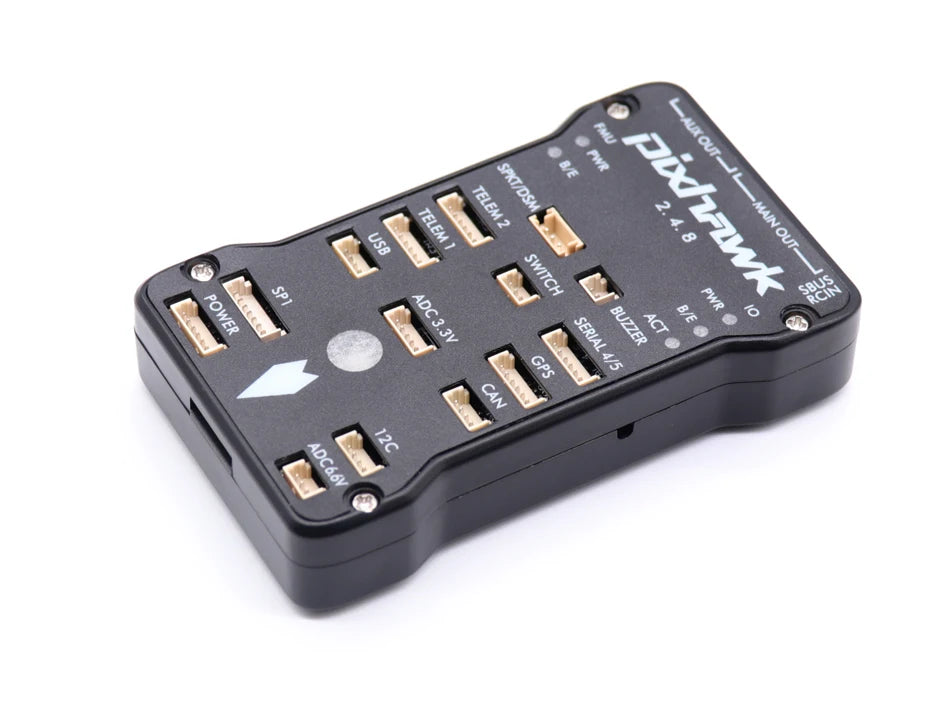 Pixhawk PX4 PIX 2.4.8 32 Bit Flight Controller, micro SD recording flight data; Specifications: Interface 1 .5 high voltage compatible UART