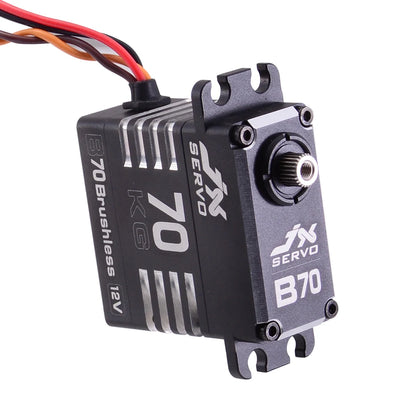 JX Servo B70 - 12V 72KG Full Metal Brushless High Quality Servo for RC Racing Drone Spare Part