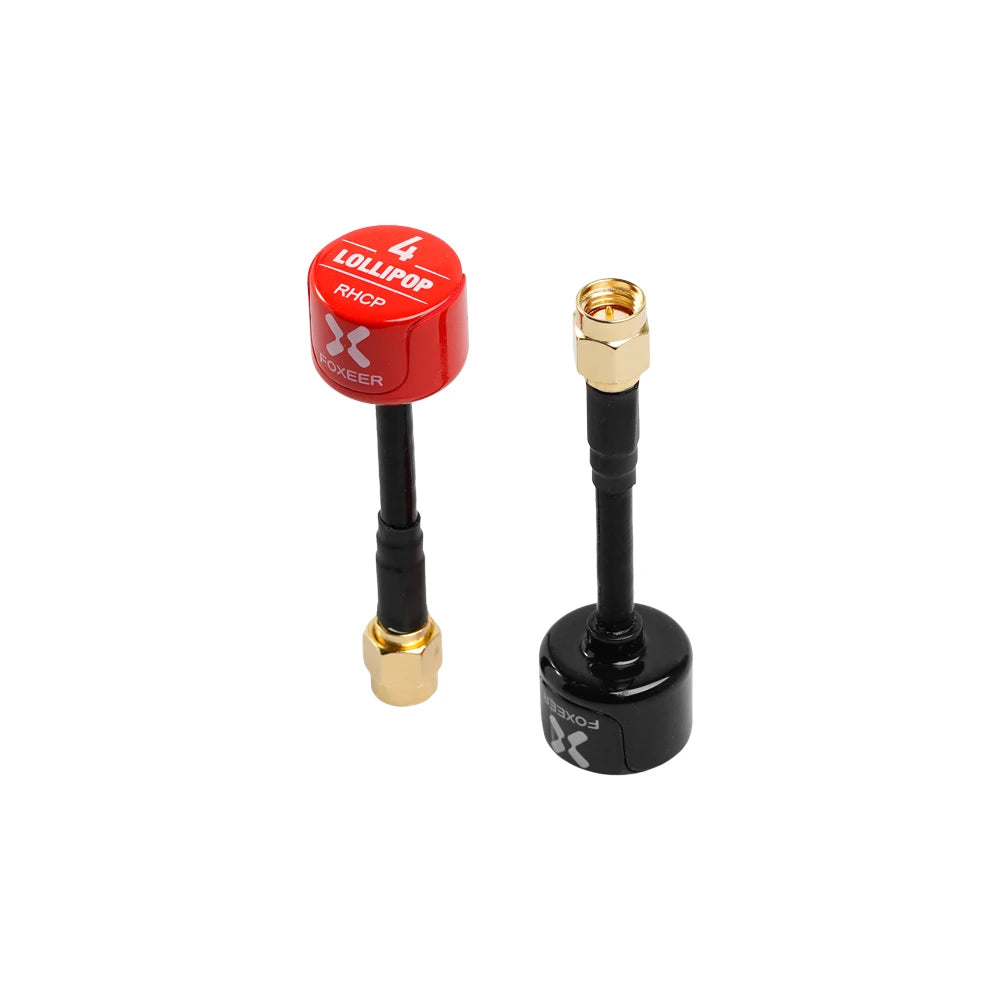 2PCS Foxeer Lollipop V4 Lollipop Omni 5.7G 2.6DBI Antenna RHCP LHCP SMA MMCX Right Straight RHCP UFL Super Mini for RC FPV Drone 34 Foxeer Lollipop V4 SPECIFICATIONS Use : Vehicles