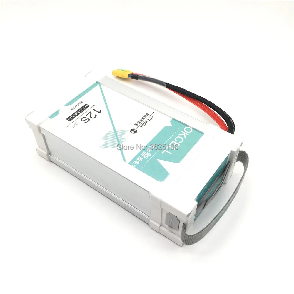 Batteria LiPO OKCELL 44,4 V 12S 8000 mAh 20C per drone FPV multirotore EFT G06 UAV