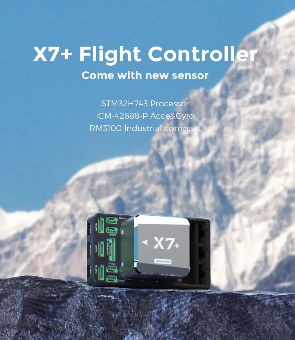 Autonod X7+ comes with new sensor STM32H743 Process