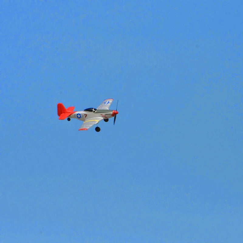 EPP 400mm P51D Mustang/F4U Corsair/T28 Trojan 4-Ch 2.4G 6-Axis Gyro Beginner Airplane With Xpilot Stabilizer RTF RC Plane 33 EPP 400mm P51D Mustang/F4U Corsair/T28 Trojan