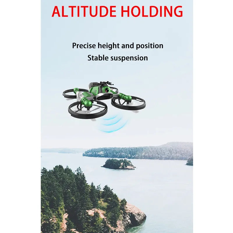 ALTITUDE HOLDING Precise height and position Stable