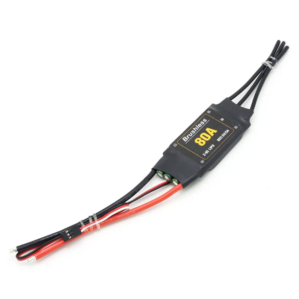 uuustore Brushless 80A ESC Speed Controler 2-6S With 5