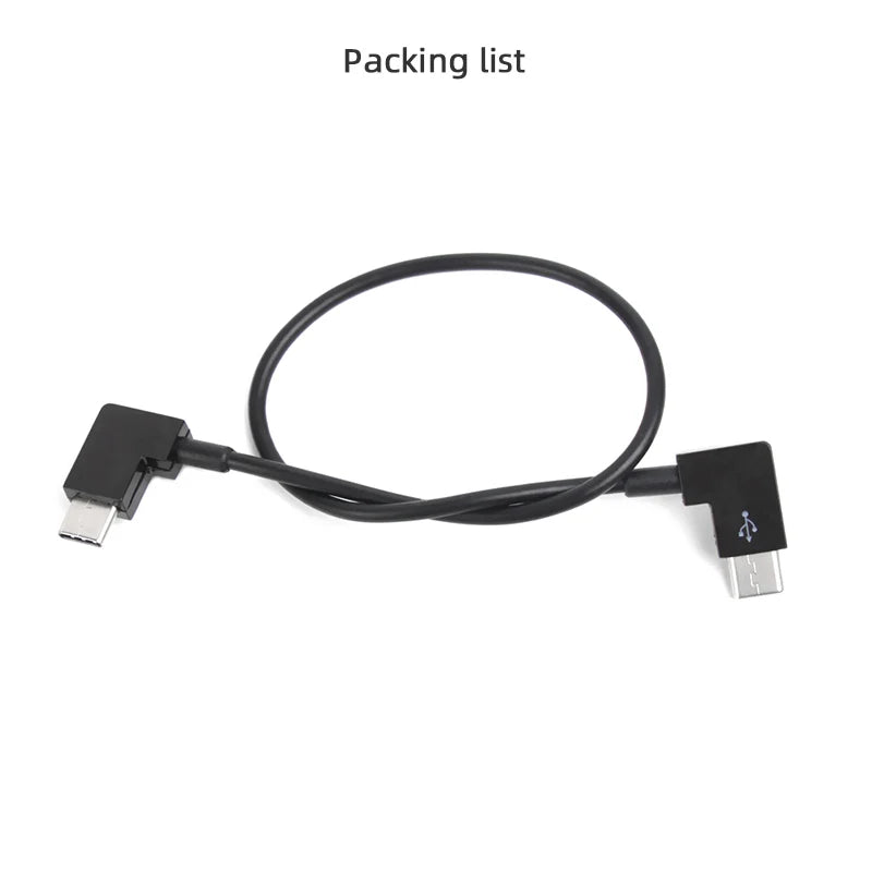 5/15pcs 30cm OTG Data Cable for DJI Mavic 3/Air 2/MINI 2/MINI 3 PRO IOS type-C Micro-USB for DJI Mavic Mini 2 Drone Cables 17 5/15pcs 30cm OTG Data Cable for DJI Mavic 3/