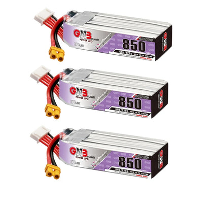 GAONENG GNB 4S HV 15.2V 850mAh 60C/120C Lipo Battery With XT30U-F