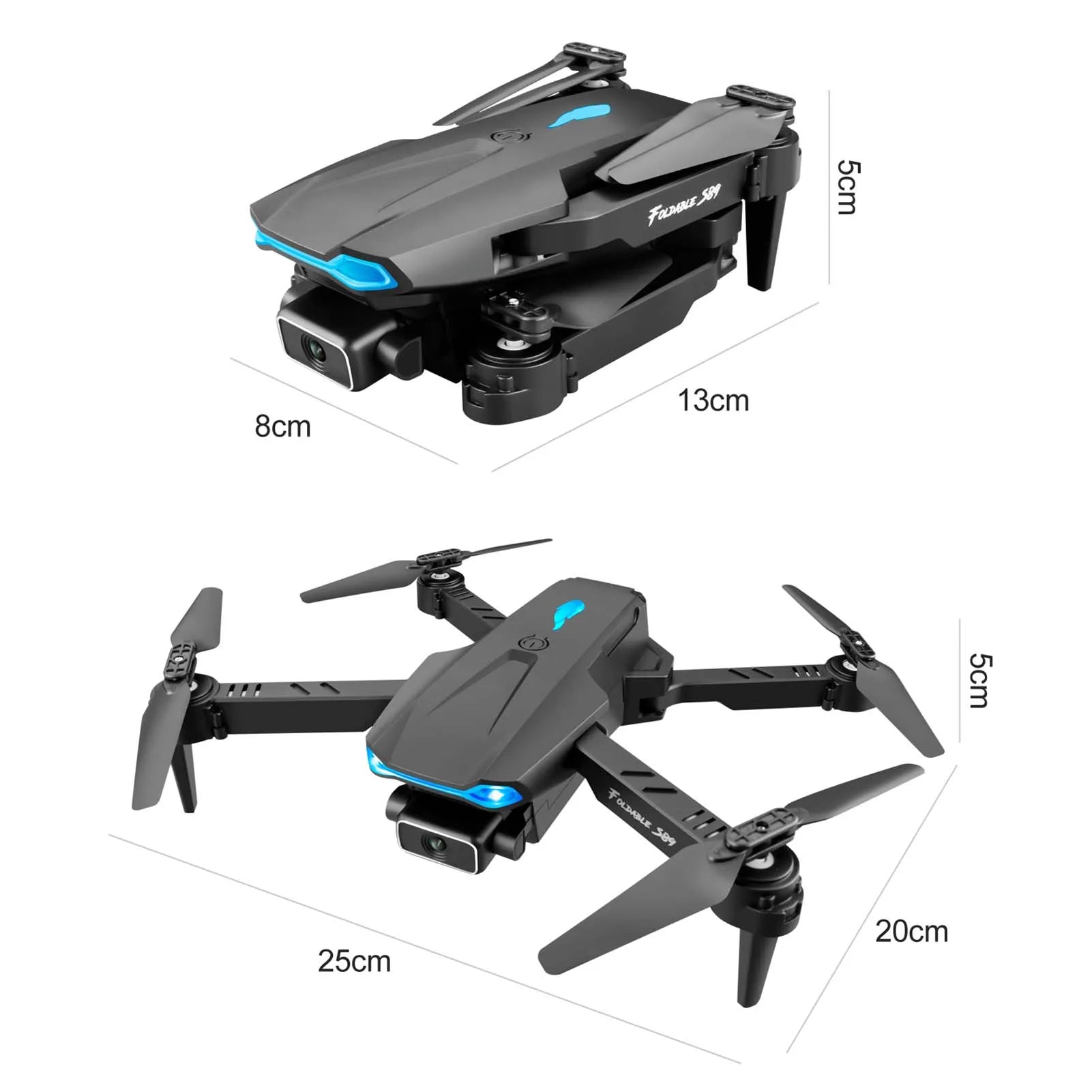 S89 Drone RC Remote Control Fold
