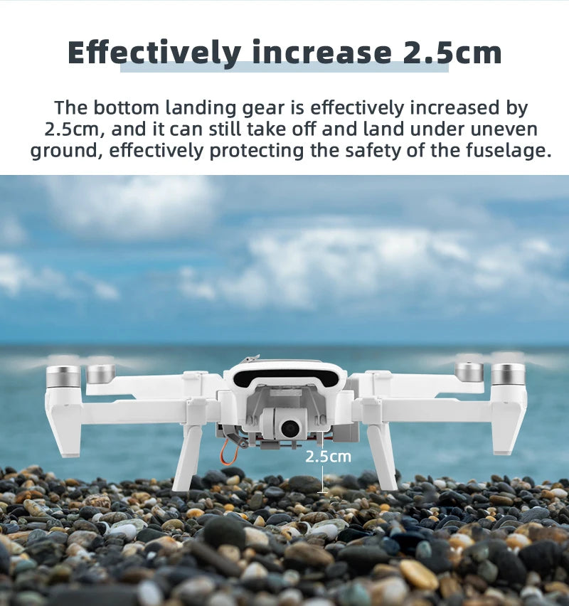 Drone Airdrop, bottom landing gear is effectively increased by 2.Scm . it can still take off and