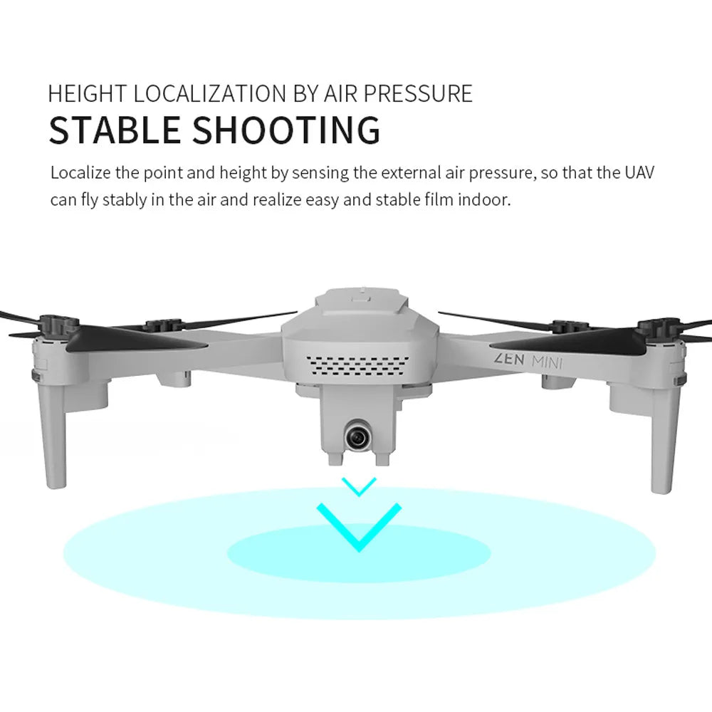Visuo XS818 GPS Drone - 1800mAh 5G Wifi FPV 4K HD Dual Camera Optical-Flow RC Quadcopter Drones Professional Camera Drone 39 Visuo XS818 GPS Drone, HEIGHT LOCALIZATION BY AIR PRESSURE STABLE SH